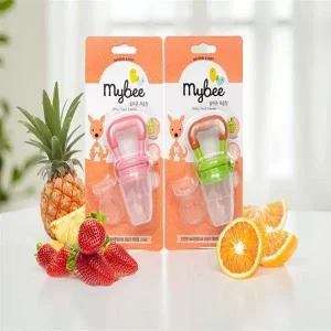 유아 과즙망 과일 쪽쪽이 리필망 치발기 과육 실리콘 망 손잡이 자기주도 쥬시망