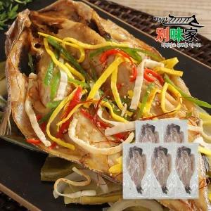 [별미가] 남해별미 담백한 임금님 건강식 국내산 반건조 할복민어 360g x 5미