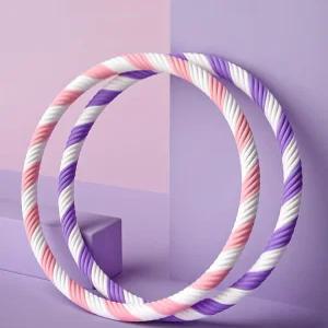 실 훌라후프 2kg 유산소 꽈배기 1.5kg 지압 복부지압 세트 체험용 초보자 후프