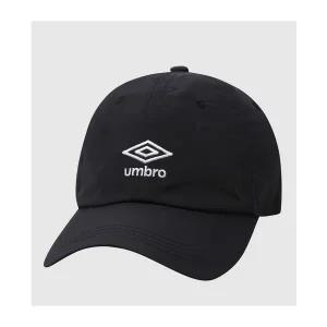 [엄브로](강남점) 남녀공용 클래식 나일론 볼캡 UQ323CCP93BLK