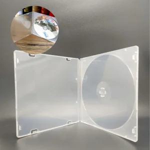 투명 슬림 CD DVD 정리 케이스 CD케이스 DVD케이스 투명CD케이스 CD보관함