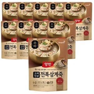 동원 양반 수라 고려인삼 전복 삼계죽 420g 10개