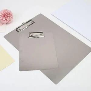 [셀러에이드]서류 스틸 캐주얼 집게 보드(대) 필수템 메뉴판 받침