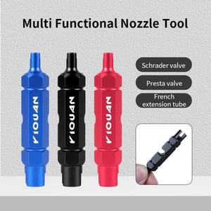 Mountain Road Bicycle Air Nozzle American French Valve Core Tool Multifunctional Inner Tube Extensi