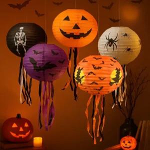 J2K 할로윈장식 인테리어 모빌 페이퍼데코 파티용품 소품