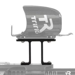 트라이애슬론 자전거 물병 케이지 전면 에어로바 마운트 80mm T6-6061 합금용 TRIRIG BTA 라이저 - 자전거, 도로 및 TT 자전거 핸들바 에어로다이나믹 설정을 위한 고가의 공기역학적 수분 공급 시스템