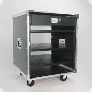오디오 16U 행사 음향장비 앰프 이동식케이스