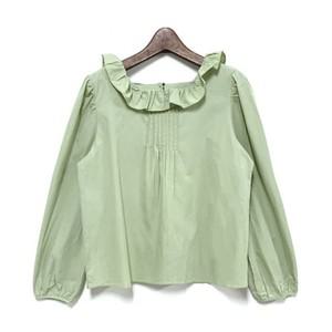 반에이크 핀턱 블라우스