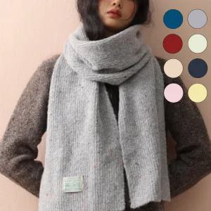 모엘라 울 머플러 커플 목도리 니트 겨울 여자 롱 빅