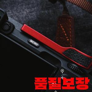 소니 호환 A7C  가죽 스티커가 포함된 엄지손가락 받침대 그립