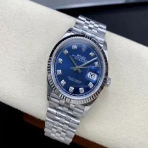 맹자엄마/로렉스/데이져스트/남성용/오토메틱/텐포인트/블루/사파이어글라스/904L풀바디
