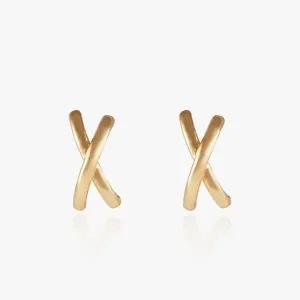 [엘렌쥬얼리]14K 엑스 포인트 금 피어싱