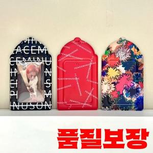 HeHeYellow 연예인 협업 3인치 카드 홀더 스타 스토리지 디자인 공동 이름 가족 조직 도구 케이스