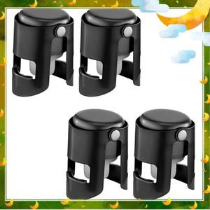 BQ-4 팩 샴페인 스토퍼 병뚜껑 진공 밀봉 와인 마개