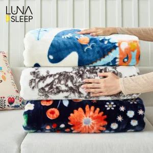 [루나앤슬립] 양면 밍크 극세사 담요 3종 (대형)