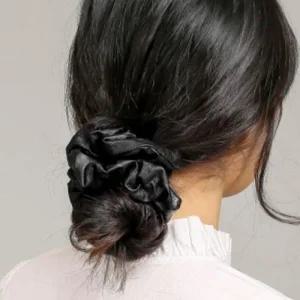 엔젤슈슈레더스타일곱창밴드(블랙)헤어머리끈