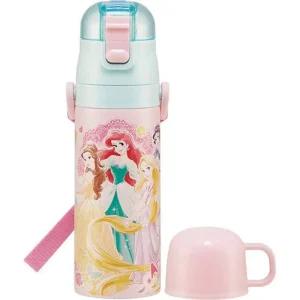 프린세스21 초경량 투웨이 스테인레스 보틀 470ML 430ML(518751)어린이집물병 유치원 소풍 물통 원터치 키