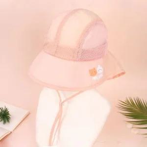 몰랑 어린이 플랩캡 아쿠아 비치 챙모자 버킷햇 핑크수영모 플랩 아동 워터파크 햇빛차단 용품 물놀이 키즈