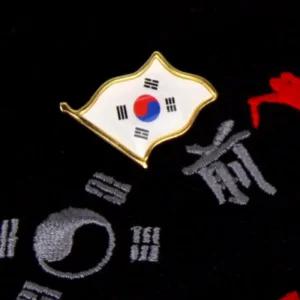 [좋은손허브]휘날리며 국기 태극기 뱃지 대한민국