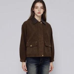 부루앤쥬디 레더카라세무자켓 BORJJK516B