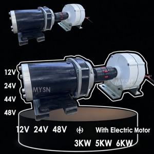 저속 3KW 5KW 6KW 영구 자석 발전기 12V 24V 48V 기어리스 교류 DC 모터  에너지 가정용