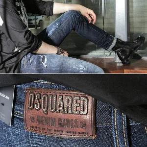 [디스퀘어드2][명품] 디스퀘어드2 스페셜리트로 페인트진2_쿨가이74LA0852