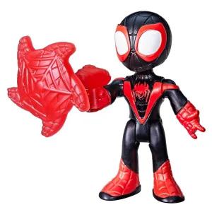 Marvel SpideyHis Super Friends Miles Spin Morales Action Figure 3 Inch Articulated Removable Mesh Ac