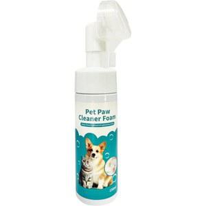 반려견 발 노린스 폼 실리콘 포함된 브러 반려동물 발포 클렌저