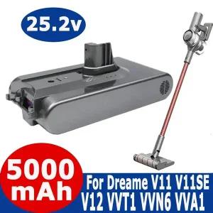 밧데리 호환 샤오미 드리미 V11 V11SE V12 VVT1 VVN6 VVA1 무선 청소기용 5000mAh 교체 배터리 18650 팩