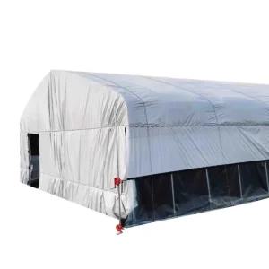 조립식 비닐하우스 홈 필름 높이 겨울집 지지대 마모