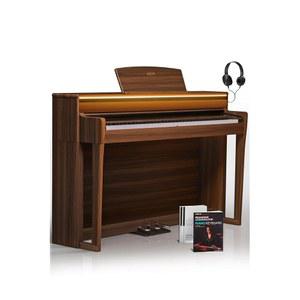 AKLOT AUR LS02Pro 디지털 피아노 키보드 앰비언트 라이트 4가지 클래식 트리플 페달 듀얼 25W 스테레오 서라운드 스피커 헤드폰 초급 번들이 포함된 88키 등급 해머 액션 가중