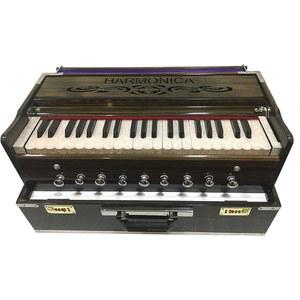 HAHAPA 스토퍼 휴대용 하모니움 추디다르 벨로우즈 42 리드 베이스 남성 백워드 커플러 인디언 전문 수제 악기