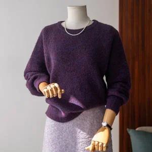 (안나앤모드) A. 미즈 헤어리울 레글런 니트[니트D0923Q01]