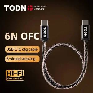 C타입HDMI젠더 CTOHDMI HDMITOC TODN OTG 하이파이 USB 케이블 C 타입 OFC 실버 휴대용 DAC 헤드폰 앰프