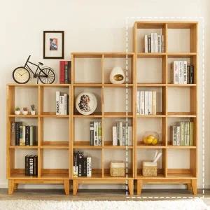 [아이앤]리안엘다원목5단10칸책장WT