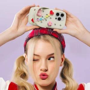 슬래시비슬래시 크록스 휴대폰 케이스 아이폰15 프로 234469