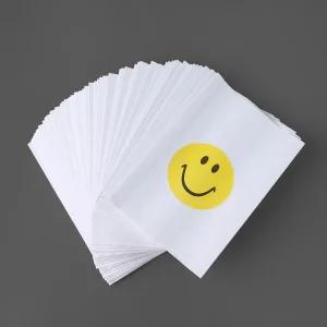 스마일 페이퍼백 종이봉투 내부코팅 11x16x2cm 90P