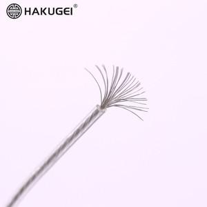 리츠  실버 도금 7N 단결정 구리 DIY 발열 헤드폰 케이블 베이스 30 코어 22awg OD 1.6mm