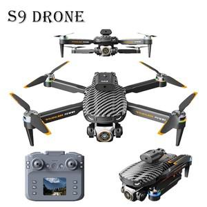 전문 드론 고화질 항공  항공기  S9 쿼드콥터 원격 제어 헬리콥터