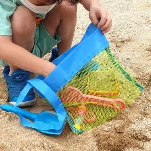 모래놀이 비치 네트백 가방 소형