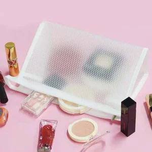 랜덤 세면도구 화장품파우치 반투명 방수파우치 예쁜파우치 이너백 망사파우치 비치파우치 여행파우치