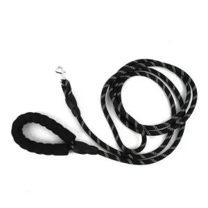 강아지목줄 대형견 목줄 리드줄 로프 검정 3M 산책 강아지 3M산책로프