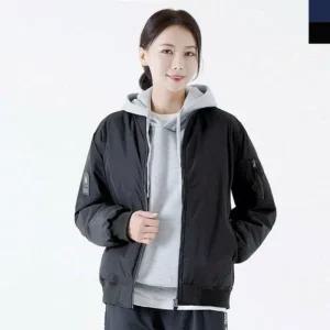 ONM 겨울스타일 커플 여자 블루종 점퍼 패딩 항공