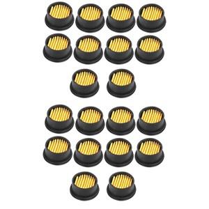 공기 압축기 머플러용 20개 음소거 필터 진공 클리닝기 펌프