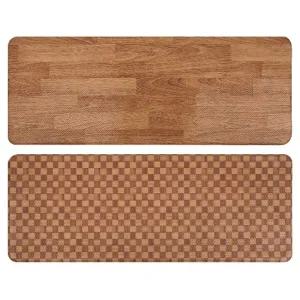 국산 우드 주방 싱크대 씽크대 PVC 양면 발 매트 대
