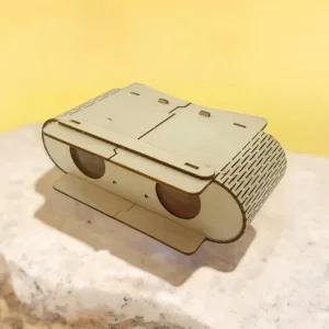 나무 망원경 만들기 창작용 우드 쌍안경 볼록렌즈 오목렌즈 특징 학습 과학수업 DIY 키트