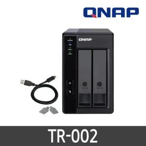 QNAP TR-002 2베이[2TB] 2TBX1EA RAID스토리지 NAS확장용 DAS *초기 및 모든설정 무료원격지원*