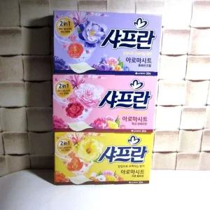 섬유린스 티슈형섬유유연제 시트 샤프란시트 30매