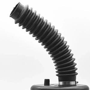 튼튼한 자동차 자전거 에어 필터 호스 유연한 블랙 차가운 공기 흡입 배기 파이프 보호 커버 확장 가능 15-