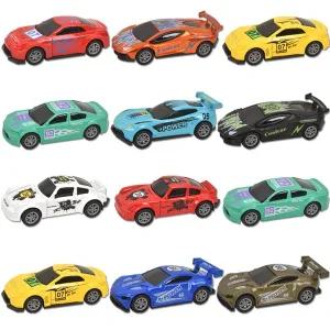 R 제트 스프린터 스포츠 풀백 미니카 12종 세트 6638 랜덤발송 다이캐스트 자동차 장난감 명카